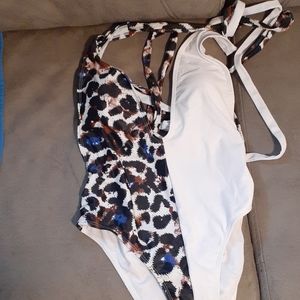 Sexy cheetah bathing suit